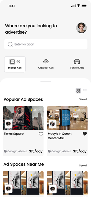 Adflaunt App Preview